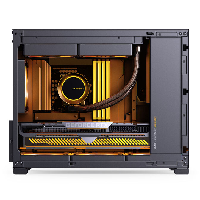 Caixa Micro-ATX Jonsbo D32 STD MESH Vidro Temperado Preto image number 7