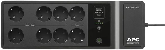 UPS APC Off-line Back-UPS 850VA/520W USB-C/A Schuko image number 3
