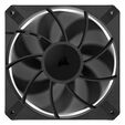 Ventoinha Corsair RS120 MAX 2000RPM PWM Preta 120mm image number null