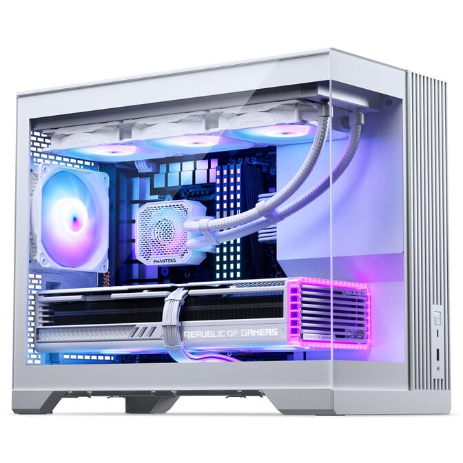 Caixa Micro-ATX Phanteks XT V3 DRGB Branca image number 1
