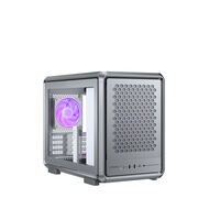 Caixa Micro-ATX Cooler Master MasterFrame 400 Mesh Prateada