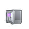 Caixa Micro-ATX Cooler Master MasterFrame 400 Mesh Prateada