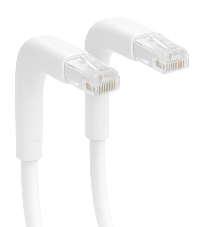 Cabo de Rede Ewent IM1302 CAT.6a U/UTP Slim Flex&iacute;vel 100% Cobre 1m Branco image number 1
