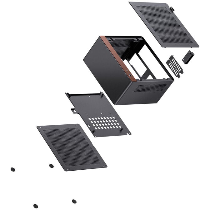 Caixa Mini-ITX Jonsbo NV10 Preto image number 12