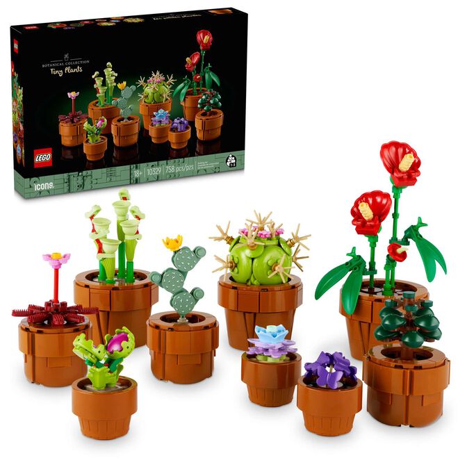 LEGO Botanicals: Plantas em Miniatura, 758 Pe&ccedil;as (10329) image number 0