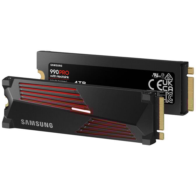 SSD Samsung 990 PRO 4TB Gen4 M.2 NVMe (7450/6900MB/s) Heatsink image number 1