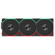 Ventoinha Lian Li UNI FAN TL120 FLEX Wireless Preto 120mm (Pack 3) image number null