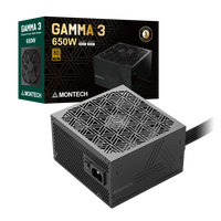 Fonte Modular Montech Gamma 3 650W 80 Plus Gold ATX 3.1