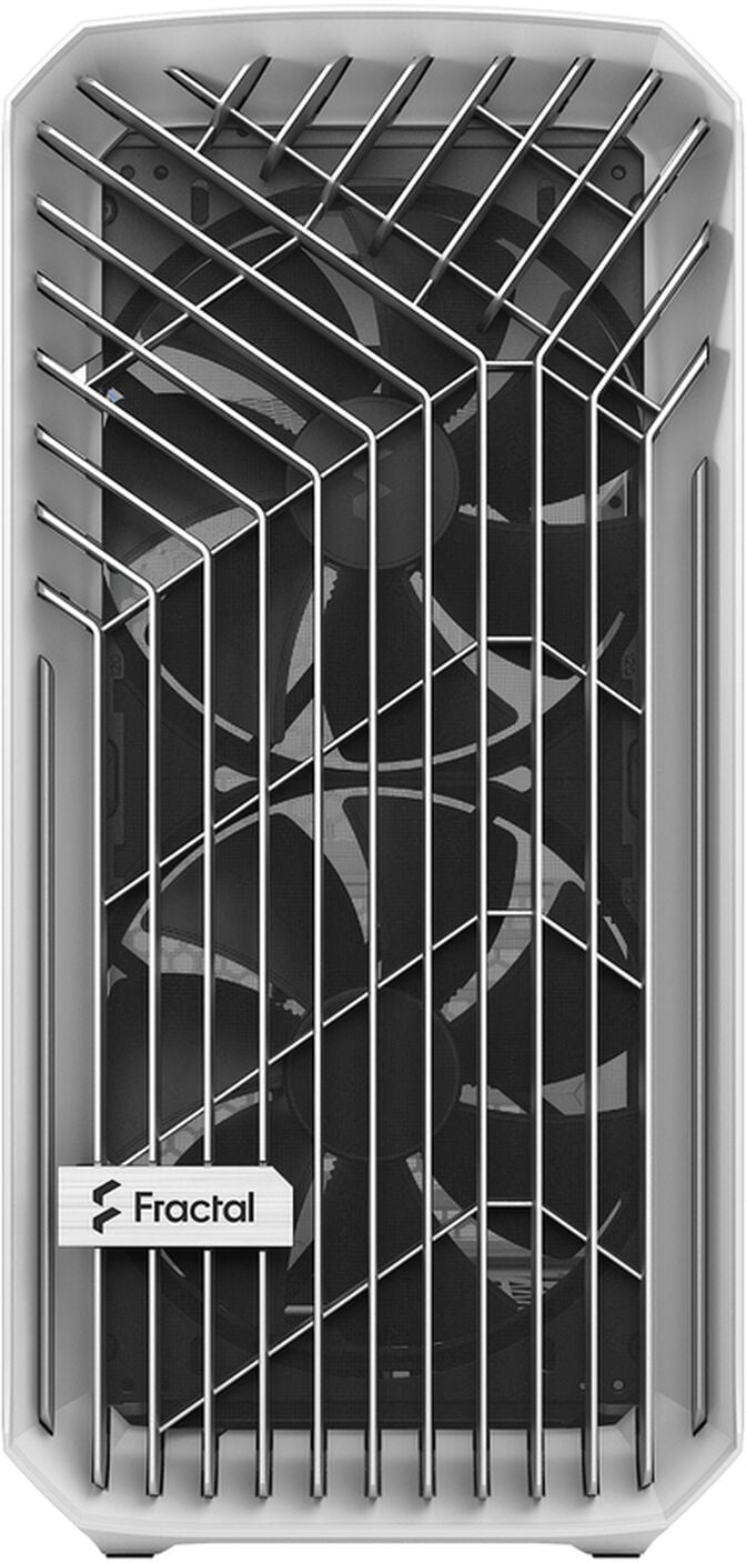 Caixa E-ATX Fractal Design Torrent Compact White TG Clear Tint image number 1