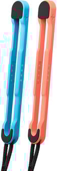 Correias Nintendo Joy-Con Strap (Esq-Dir) Azul Claro/Vermelho Claro image number null