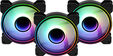 Ventoinha Aerocool Mirage 12 ARGB Pro Preto 120mm (Pack 3) image number null
