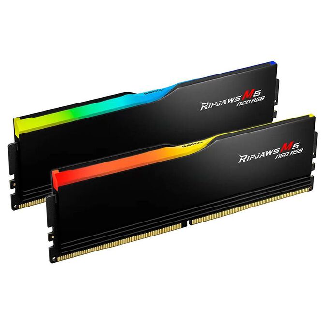 G.Skill Kit 32GB (2 x 16GB) DDR5 6000MHz Ripjaws M5 Neo EXPO CL36 Black RGB image number 2