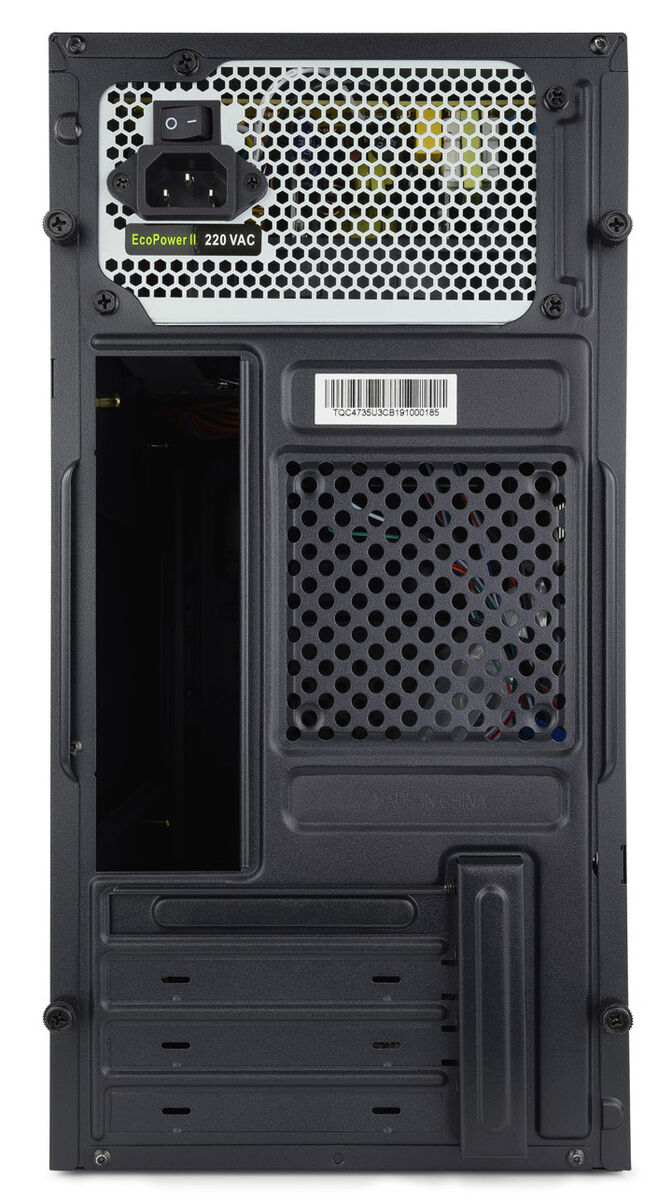 ** B Grade ** Caixa Micro-ATX Tooq C/ Fonte 500W + Leitor de cart&otilde;es + 2x USB 3.0 Preta image number 4