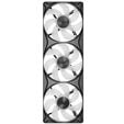 Ventoinha Corsair iCUE Link RS360 II Unified Frame Pretas ARGB PWM Tripla Vento&iacute;nha 120mm (360mm) image number null
