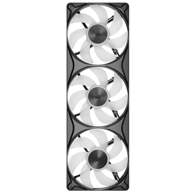 Ventoinha Corsair iCUE Link RS360 II Unified Frame Pretas ARGB PWM Tripla Vento&iacute;nha 120mm (360mm) image number 5