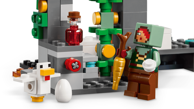 LEGO Minecraft: O Encontro com o Guarda, 238 Pe&ccedil;as (21274) image number 2