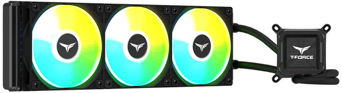 Water Cooler CPU Team Group T-Force Siren GA360M Preto image number 1