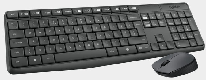 Teclado + Rato Logitech MK235 Wireless PT image number 2