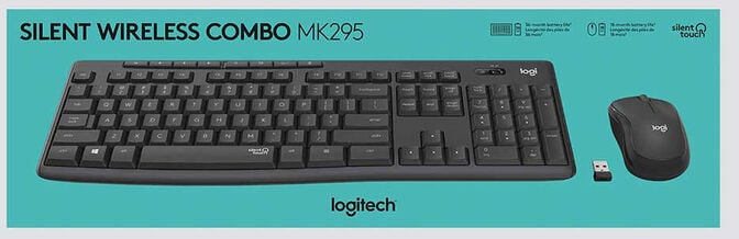 Teclado + Rato Logitech MK295 Silent Wireless (PT) image number 2