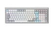 Teclado Mec&acirc;nico Ducky Cushion 98 Tri-Mode Silent Tactile 96% Prata (PT) image number null