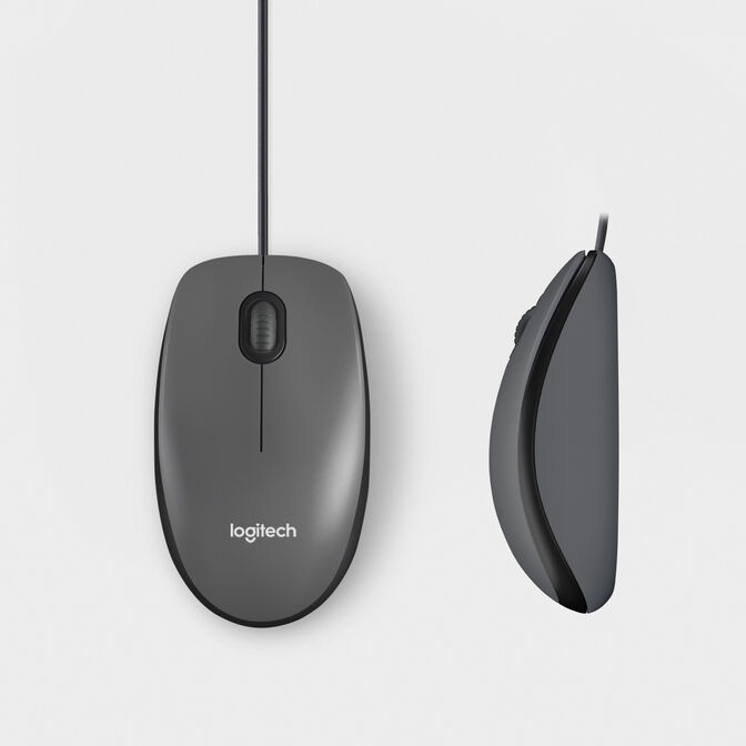 Rato Logitech M100 Corded USB Preto image number 5