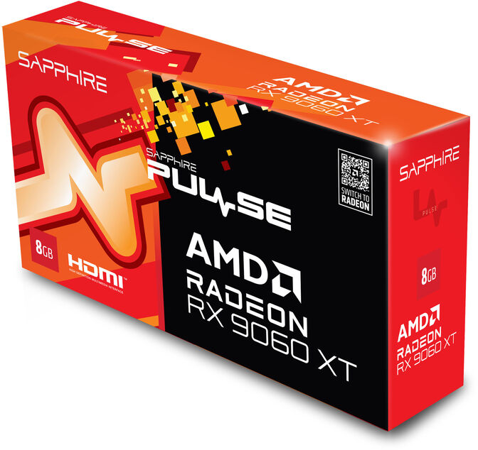 Gr&aacute;fica Sapphire Radeon RX 9060 XT Pulse OC 8GB GDDR6 image number 6