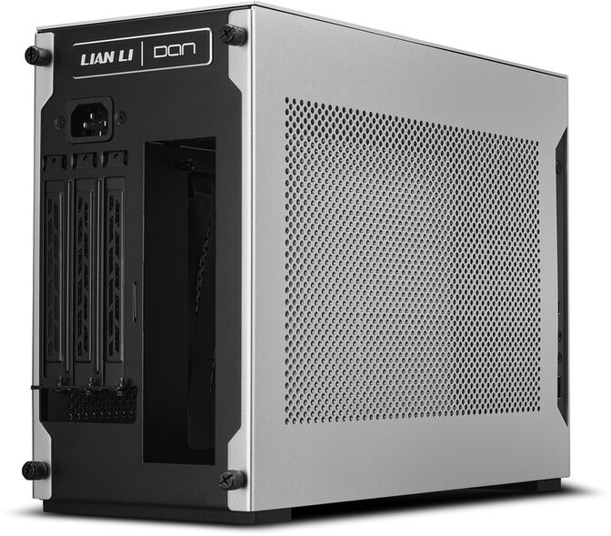 Caixa Mini-ITX Lian Li x Dan Cases A4-H2O A4 PCIE4.0 Silver image number 3