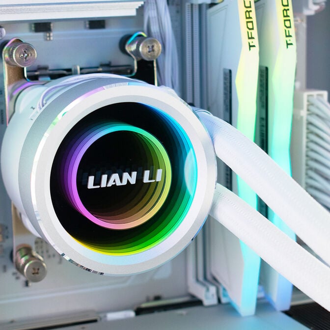 Computador King Mod Gamer-PC Ryzen 7 9800X3D 32GB DDR5 2TB RTX 5080 WiFi W11 - White Edition image number 5