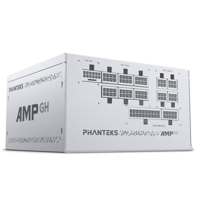 Fonte Modular Phanteks AMP GH V2 ATX 3.1 PCIe 5.1 1000W Platinum Branca image number 2