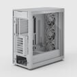 Caixa E-ATX Fractal Design Define One Light TG Clear Tint image number null