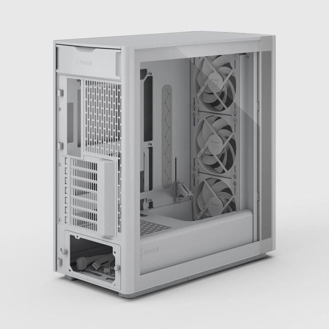 Caixa E-ATX Fractal Design Define One Light TG Clear Tint image number 1