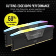 Corsair Kit 48GB (2 x 24GB) DDR5 7200MHz Vengeance RGB Black CL36 image number null