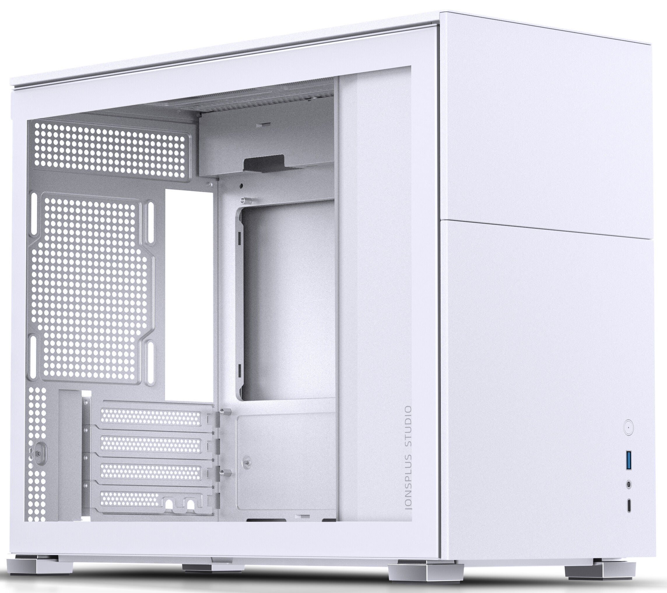 Caixa Micro-ATX Jonsbo D31 STD Vidro Temperado Branco
