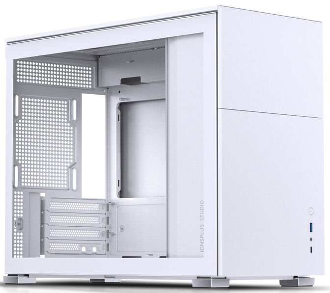 Caixa Micro-ATX Jonsbo D31 STD Vidro Temperado Branco image number 0