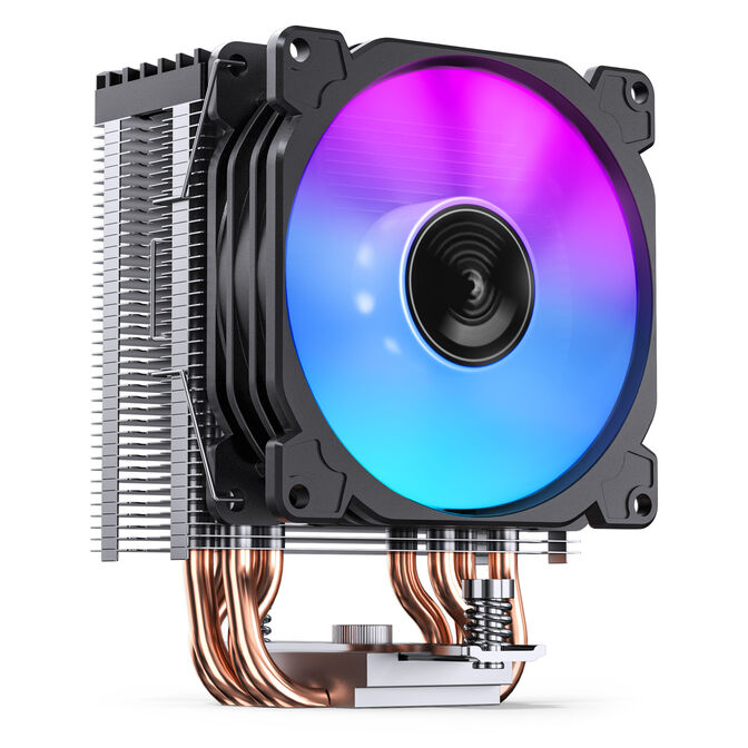 Cooler CPU Jonsbo CR-1400E RGB Preto - 92mm image number 1