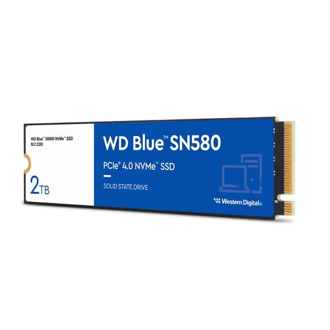 SSD Western Digital Blue SN580 2TB M.2 NVMe Gen 4 (4150/4150MB/s) image number 1