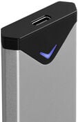 Caixa Externa AXAGON EEM2-UG2 para M.2/NVMe/SSD USB-C 3.2 Gen2 silver image number null