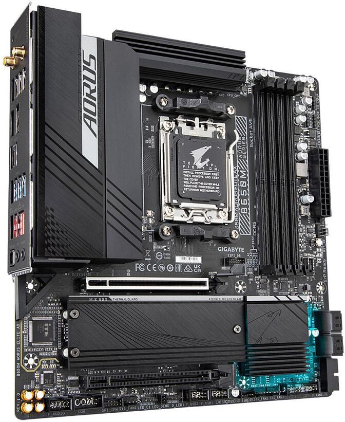 Motherboard Gigabyte B650M Aorus Elite AX image number 2