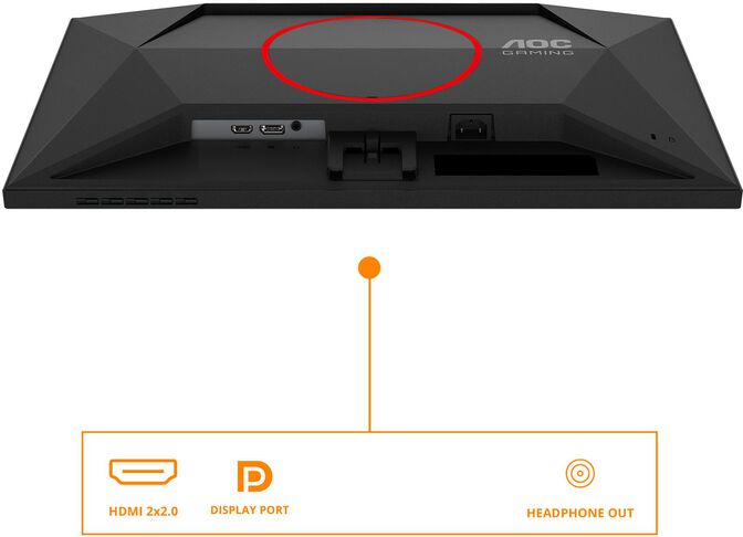 Monitor AGON by AOC 24" 24G4HRE Fast IPS FHD 200Hz 0.5ms G-SYNC Compatible image number 15