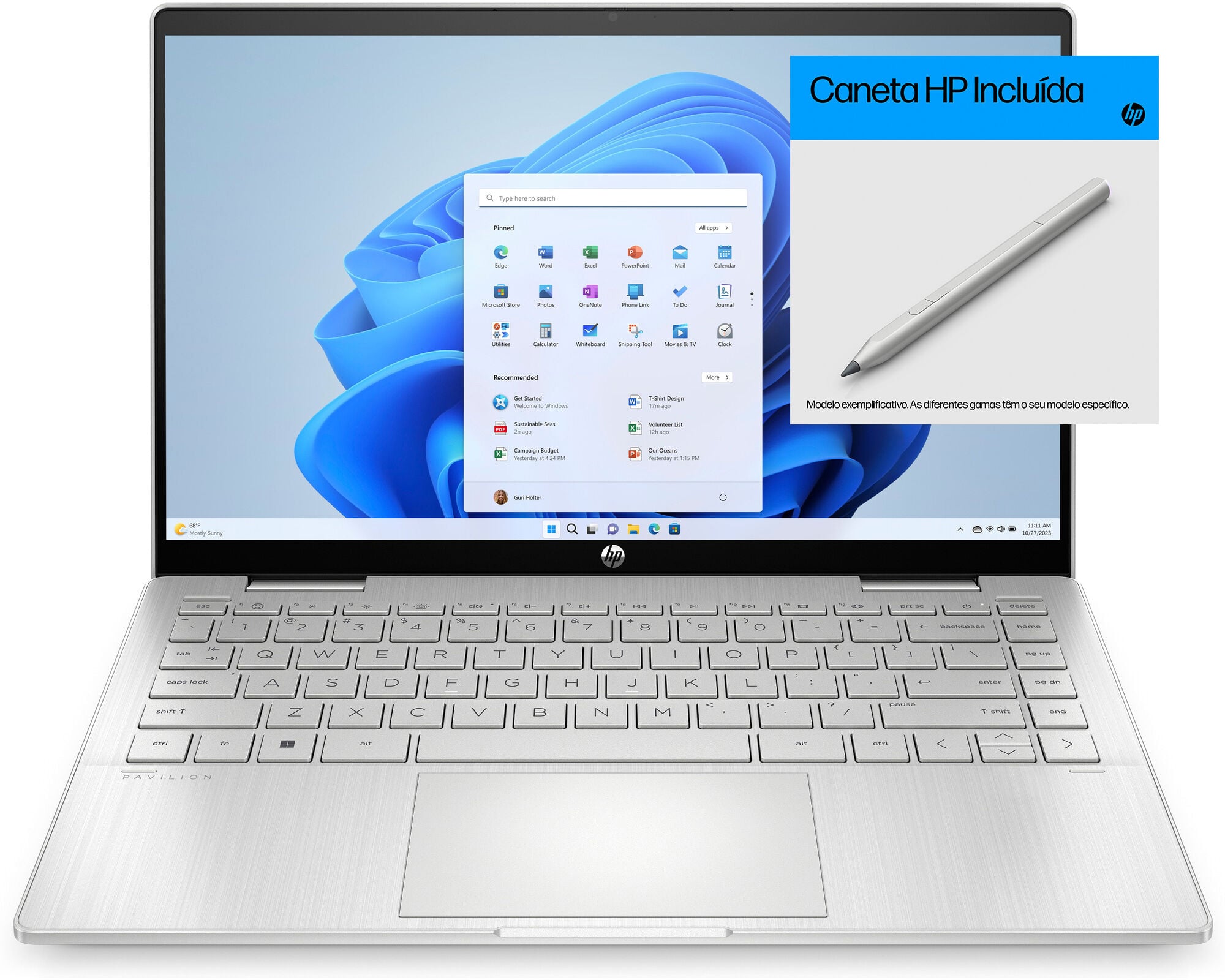 Port&aacute;til HP Pavilion X360 2-in-1 14-ek1026np 14" i5-1335U 16GB 512GB Intel Iris Xe FHD Touch W11