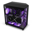 Caixa ATX NZXT H6 Flow RGB Preta Vidro Temperado image number null