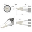 Ponta de soldadura iFixit FixHub CHISEL - 1,5mm image number null