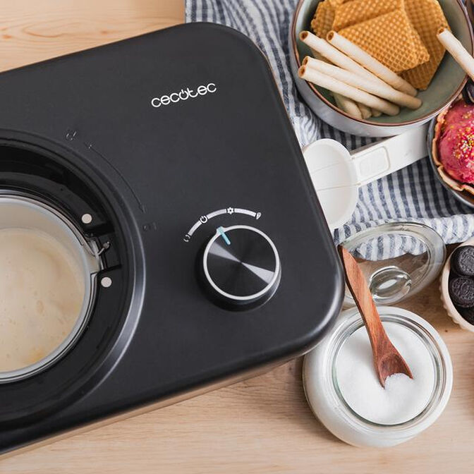 M&aacute;quina de Gelados Cecotec Gelacy 800 100W 0.8L Preto image number 4