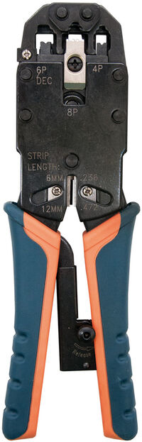 Alicate de Cravar Nanocable RJ45 RJ12 RJ11 RJ10