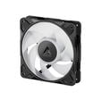 Ventoinha Arctic P12 PRO PWM PST Low Noise ARGB 120mm (Pack 3) - Preto image number null