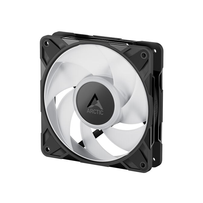 Ventoinha Arctic P12 PRO PWM PST Low Noise ARGB 120mm (Pack 3) - Preto image number 6