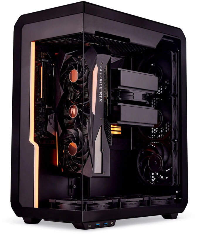 Caixa ATX Ssupd Xhuttle Preto Vidro Temperado image number 6