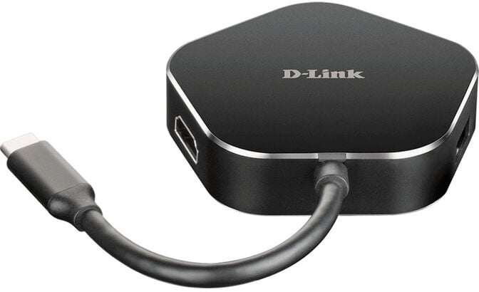 HUB USB D-Link USB-C Macho > 2 x USB 3.0 Tipo A Femea + 1 x HDMI + 1 x USB-C (at&eacute; 60W) image number 0