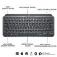 Teclado Logitech MX Keys Mini Bluetooth Grafite (US) image number null