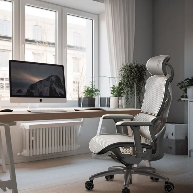 Cadeira Gaming Ergonomica TX3 (ThunderX3) XTC - Cinza image number 9